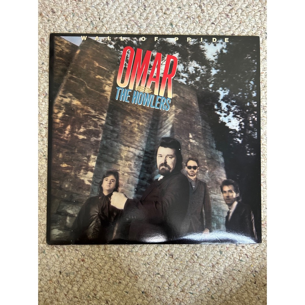 Omar and The Howlers Wall of Pride Vinyl LP 1988 Columbia C 44102 Blues Rock
